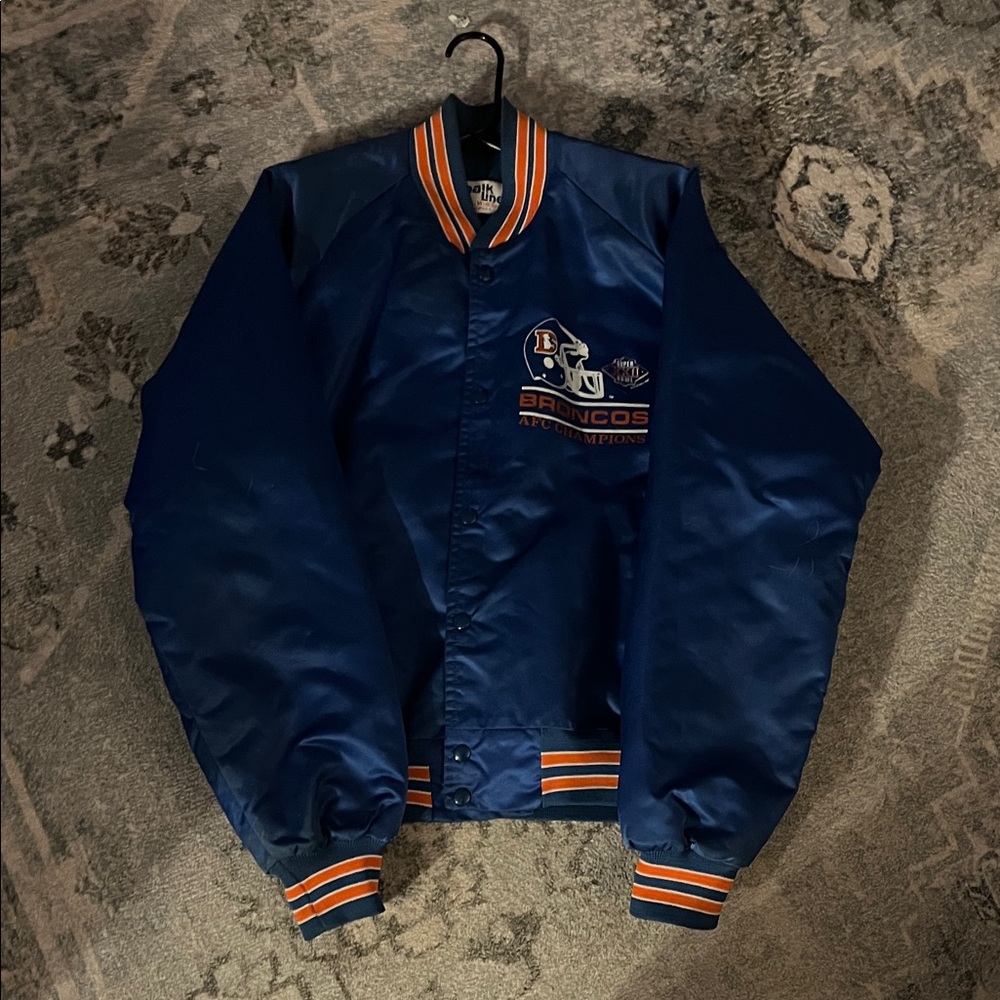 Broncos Team Spirit Varsity Jacket